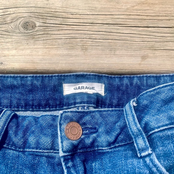 💜 Garage Blue Denim Mini Skirt - Size S - Picture 5 of 6